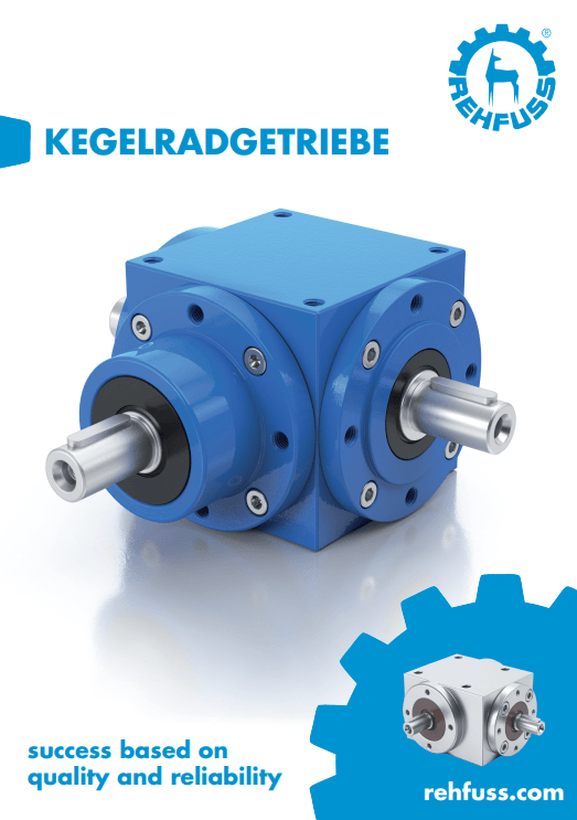 Kegelradgetriebe Produktflyer